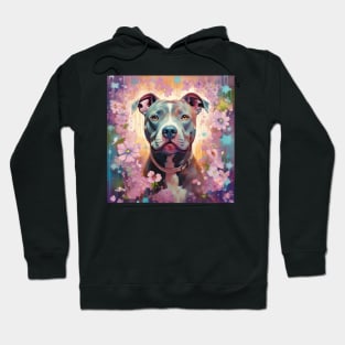 Staffy Painting Hoodie